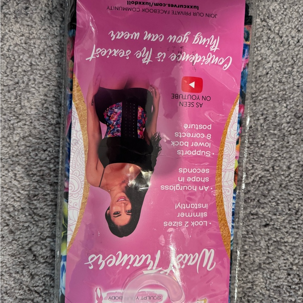 Colorful Waist Trainer by Luxx Curves
